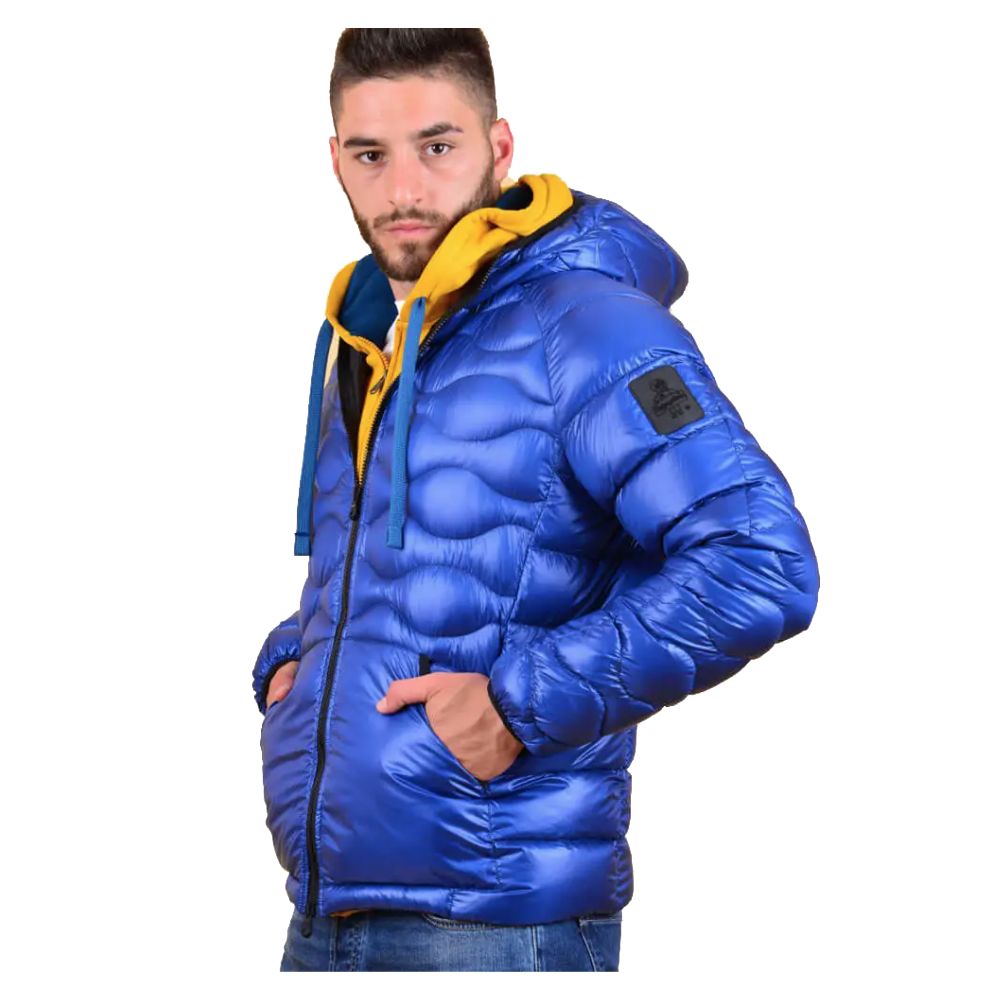 Refrigiwear Blue Nylon Men's Explorer Jacket